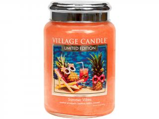 Village Candle – vonná svíčka Summer Vibes (Letní osvěžení), 602 g