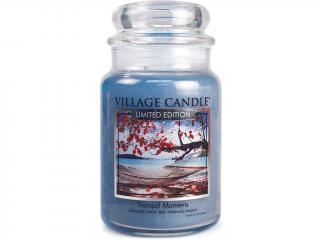 Village Candle – vonná svíčka Tranquil Moments (Chvíle klidu), 602 g