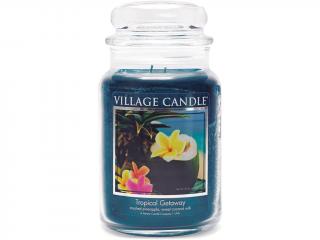 Village Candle – vonná svíčka Tropical Getaway (Víkend v tropech), 602 g