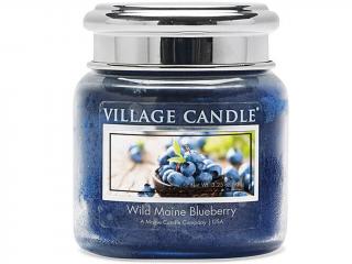 Village Candle – vonná svíčka Wild Maine Blueberry (Divoká borůvka), 92 g