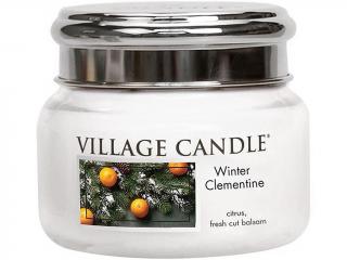 Village Candle – vonná svíčka Winter Clementine (Sváteční mandarinka), 262 g