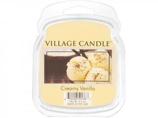 Village Candle – vonný vosk Creamy Vanilla (Vanilková zmrzlina), 62 g