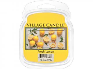 Village Candle – vonný vosk Fresh Lemon (Čerstvý citron), 62 g