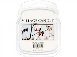 Village Candle – vonný vosk Pure Linen (Čisté prádlo), 62 g