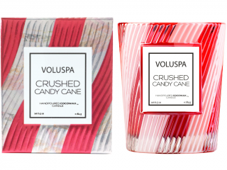 Voluspa – vonná svíčka Crushed Candy Cane (Peprmintové lízátko), 184 g
