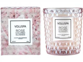 Voluspa – vonná svíčka Rose Colored Glasses (Růžové brýle), 184 g