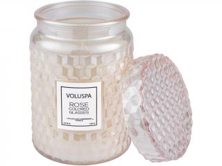 Voluspa – vonná svíčka Rose Colored Glasses (Růžové brýle), 510 g