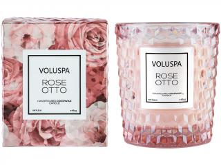 Voluspa – vonná svíčka Rose Otto (Damascénská růže), 184 g