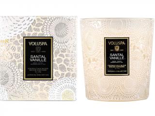 Voluspa – vonná svíčka Santal Vanille (Santalové dřevo a vanilka), 255 g