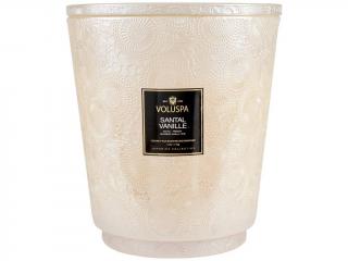 Voluspa – vonná svíčka Santal Vanille (Santalové dřevo a vanilka), 3500 g