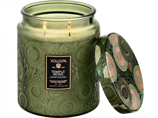 Voluspa – vonná svíčka Temple Moss (Chrámový mech), 1250 g
