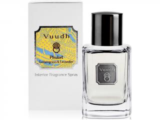 Vuudh – interiérový parfém ve spreji Phuket (Citronová tráva a levandule), 50 ml