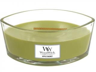 WoodWick – HearthWick vonná svíčka Apple Basket (Košík jablek), 453 g