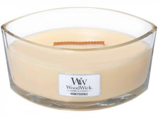 WoodWick – HearthWick vonná svíčka Honeysuckle (Zimolez a jasmín), 453 g