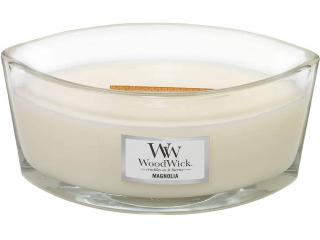 WoodWick – HearthWick vonná svíčka Magnolia (Magnólie), 453 g
