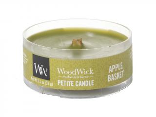 WoodWick – Petite Candle vonná svíčka Apple Basket (Košík jablek), 31 g