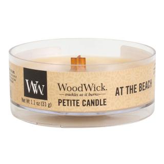 WoodWick – Petite Candle vonná svíčka At The Beach (Na pláži), 31 g