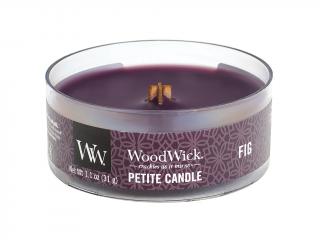 WoodWick – Petite Candle vonná svíčka Fig (Fík), 31 g