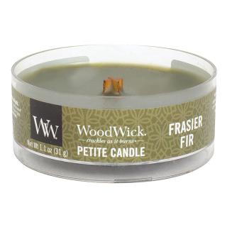 WoodWick – Petite Candle vonná svíčka frasier Fir (Jedle), 31 g