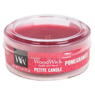 WoodWick – Petite Candle vonná svíčka Granátové jablko, 31 g