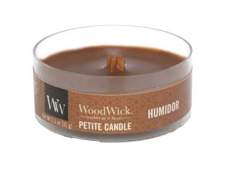 WoodWick – Petite Candle vonná svíčka Humidor (Pouzdro na doutníky), 31 g