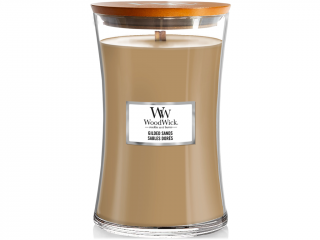 WoodWick – svíčka Gilded Sands (Zlatavé písky) Velikost: velká 610 g