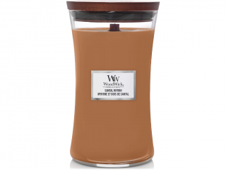 WoodWick – svíčka Santal Myrrh (Santal a myrha) Velikost: velká 609 g
