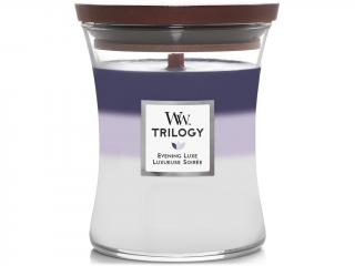 WoodWick – Trilogy svíčka Evening Luxe (Večermí luxus) Velikost: střední 275 g