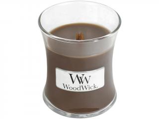 WoodWick – vonná svíčka Ambra a kadidlo, 85 g