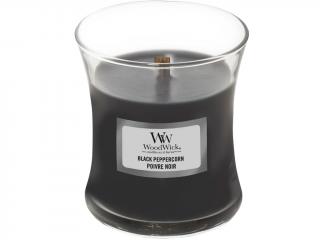 WoodWick – vonná svíčka Black Peppercorn (Černý pepř), 85 g