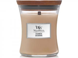 WoodWick – vonná svíčka Cashmere (Kašmír), 275 g