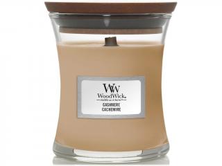 WoodWick – vonná svíčka Cashmere (Kašmír), 85 g