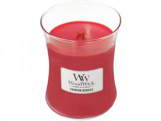 WoodWick – vonná svíčka Crimson Berries (Červená jeřabina), 275 g
