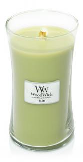 WoodWick – vonná svíčka Kapradina, 609 g