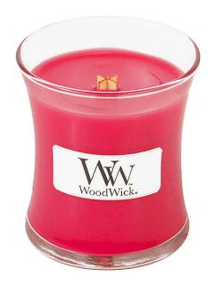WoodWick – vonná svíčka Maliny a Yuzu, 85 g