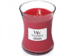 WoodWick – vonná svíčka Pomegranate (Granátové jablko), 275 g