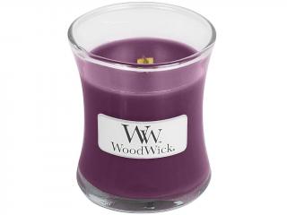 WoodWick – vonná svíčka Spiced Blackberry (Pikantní ostružina), 85 g