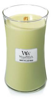 WoodWick – vonná svíčka Vrba a mech, 609 g