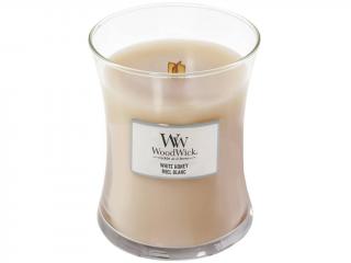 WoodWick – vonná svíčka White Honey (Bílý med), 275 g