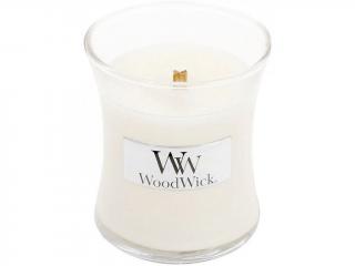 WoodWick – vonná svíčka White Tea & Jasmine (Bílý čaj a jasmín), 85 g