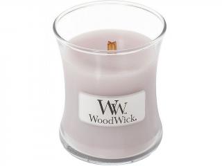 WoodWick – vonná svíčka Wild Violet (Divoká fialka), 85 g