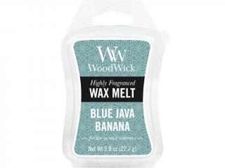 WoodWick – vonný vosk Blue Java Banana (Havajský banán), 22,7 g