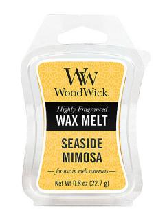 WoodWick – vonný vosk Seaside Mimosa (Mimóza na pobřeží), 22,7 g