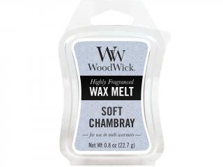 WoodWick – vonný vosk Soft Chambray (Čisté prádlo), 22,7 g