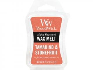 WoodWick – vonný vosk Tamarind & Stonefruit (Tamarind a peckovice), 22,7 g