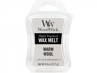 WoodWick – vonný vosk Warm Wool (Hřejivá vlna), 22,7 g