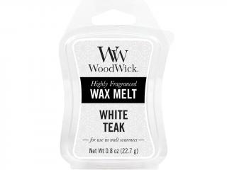 WoodWick – vonný vosk White Teak (Bílý teak), 22,7 g