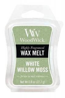 WoodWick – vonný vosk White Willow Moss (Vrba a mech), 22,7 g
