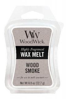 WoodWick – vonný vosk Wood Smoke (Kouř z cedrového dřeva), 22,7 g