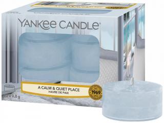 Yankee Candle – čajové svíčky A Calm & Quiet Place (Klidné a tiché místo), 12 ks